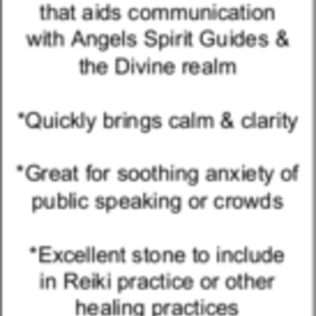 Blue Celestite (Celestine) Inside Black Titanium Locket (18-21") Rhinestone Necklace - Adjustable Magnetic Beaded Chain Pendant Charm