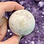 Cinnabite in Scapolite (Cinnabrite) Sphere Orb - 45mm