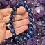 Blue Velvet Sugilite (Richterite) Bracelet - 10mm