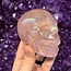Aura Rose Quartz Skull XL