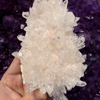 Lithium Quartz Cluster - Large 5" - Rough/Raw/Natural