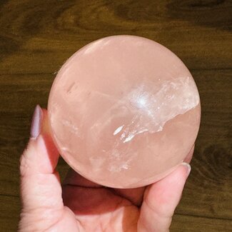 Rose Quartz (Star Inclusion) Sphere Orb - 75mm Specimen
