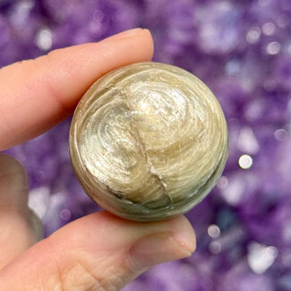 Mica (Muscovite) Sphere Orb - 30mm
