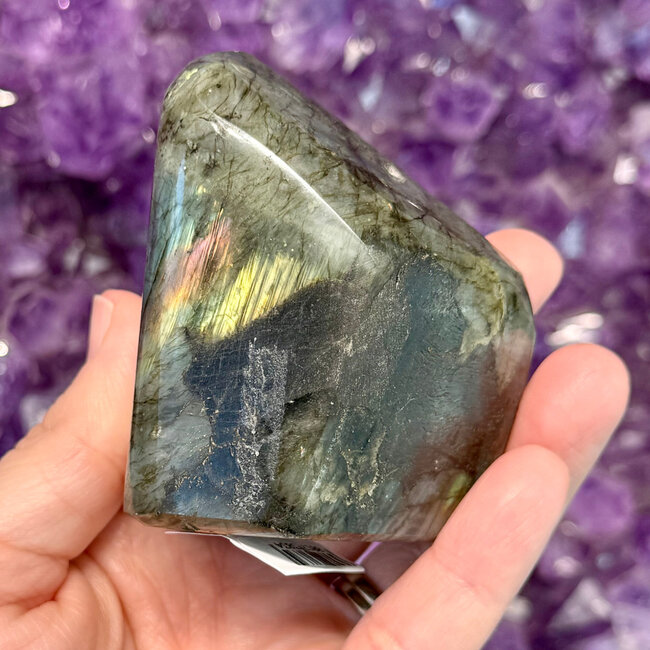 Labradorite Free Forms - Medium (2-3") Flat Base