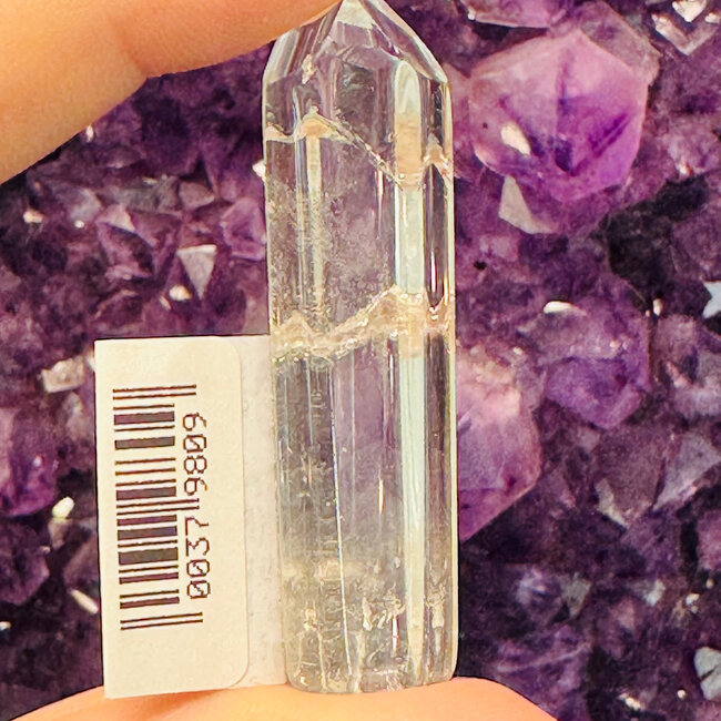 Clear Crystal Quartz (Phantom Inclusions) Towers Point Generators - Small 2-3"