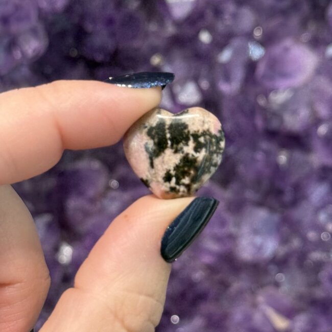 Rhodonite Heart Mini