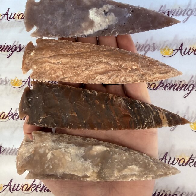 Fancy Jasper Arrowhead - 5"