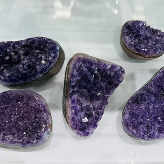 Amethyst Druzy Polished Free Form - Medium (AAA Grade) Rough Raw Natural