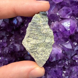 Green Zebra Serpentine (Green Tiger Eye) - Rough Raw Natural