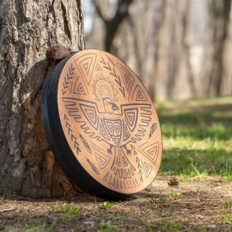Hand Shamanic Drum - 10" Mallet Thunderbird Music