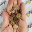 Gold (Golden Rutile Angel Venus Hair) Rutilated Quartz (AAA Grade) - Sphere Orb (10 -15mm)