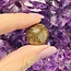 Gold (Golden Rutile Angel Venus Hair) Rutilated Quartz Sphere Orb (AAA Grade) - 15-20mm with Stand