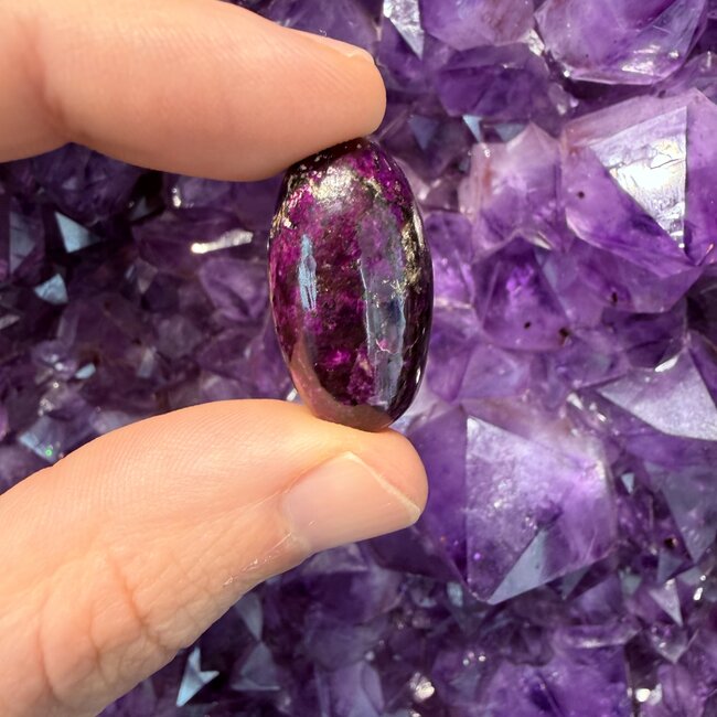 Sugilite Shiva Lingam