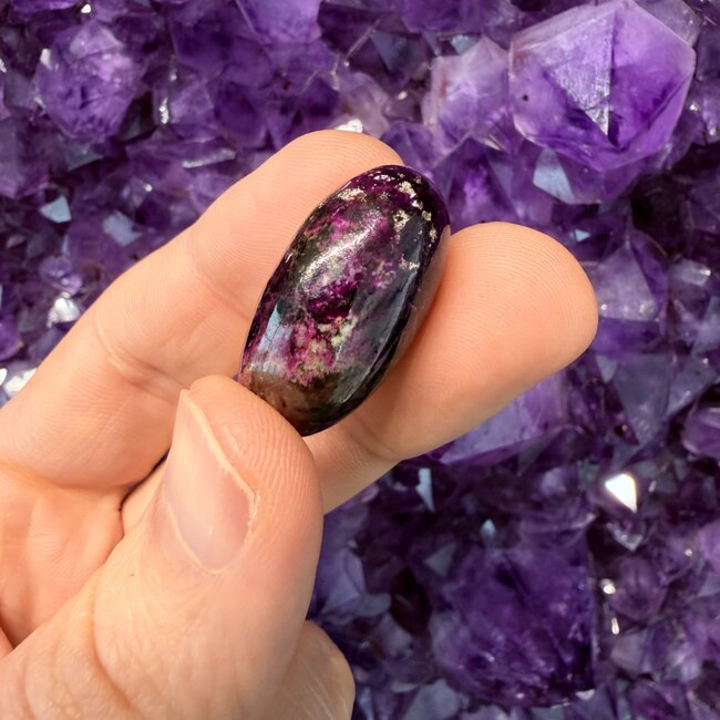 Sugilite Shiva Lingam