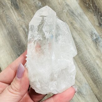 Clear (Crystal) Quartz Clusters - Large (3-5") Rough Raw Natural