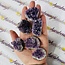 Amethyst (Dark AA Grade) Cluster Druzy Medium - Rough Raw Natural