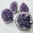 Amethyst Druzy (AA Grade) - Flat Cut Base (Small) - Rough Raw Natural Uruguay