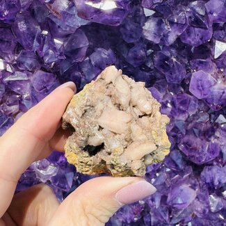 Pink Amethyst Quartz Cluster Small - Natural Rough Raw
