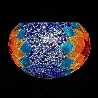 Turkish Mosaic Table Lamp #5 - Small Globe
