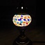 Turkish Mosaic Table Lamp #31 - Extra Small Globe
