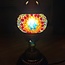 Turkish Mosaic Table Lamp #21 - Small Globe