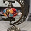 Turkish Mosaic Table Lamp #37 - Swan Neck - Medium Globe