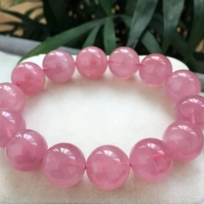 Rose Quartz Bracelets - 12mm