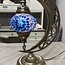 Turkish Crescent Moon Table Lamp #34 - Medium Globe