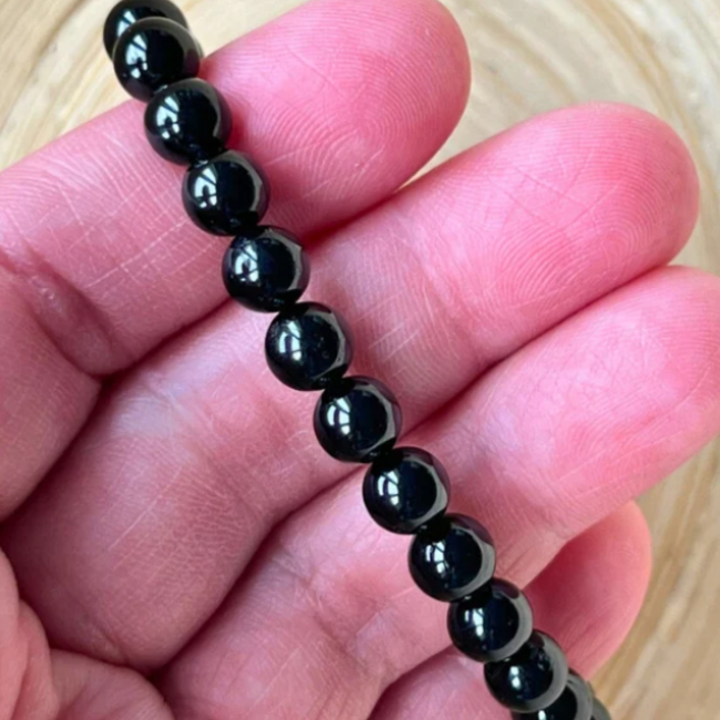 Black Tourmaline Bracelets -6mm