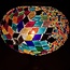 Turkish Mosaic Table Lamp #14 - Medium Globe