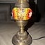 Turkish Mosaic Table Lamp #10 - Extra Small Globe