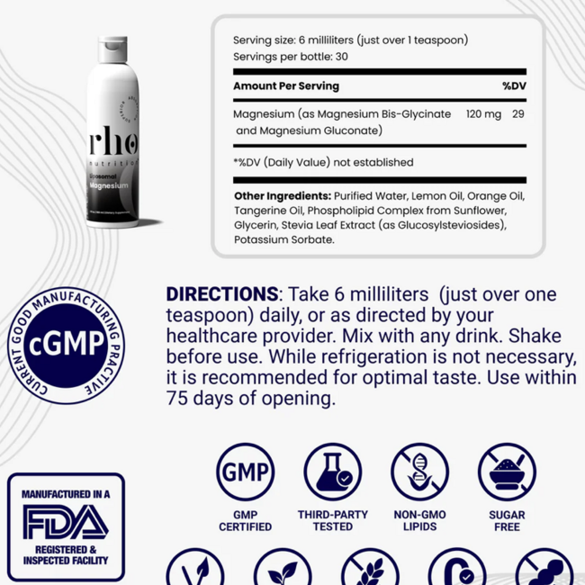 Liposomal Magnesium - Rho Nutrition
