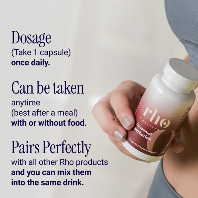 Liposomal Berberine - Rho Nutrition