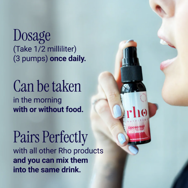 Liposomal Methyl B12 - Rho Nutrition