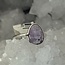 Lilac Amethyst Ring - Size 6 Faceted Teardrop Pear - Sterling Silver