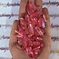 Hot Pink Aura Clear Crystal Quartz - Points Rough Raw Natural