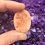 Sunstone (Heliolite) Worry (Thumb Fidget Relaxation Pocket) Stones - Medium Oval 1.5-1.75"