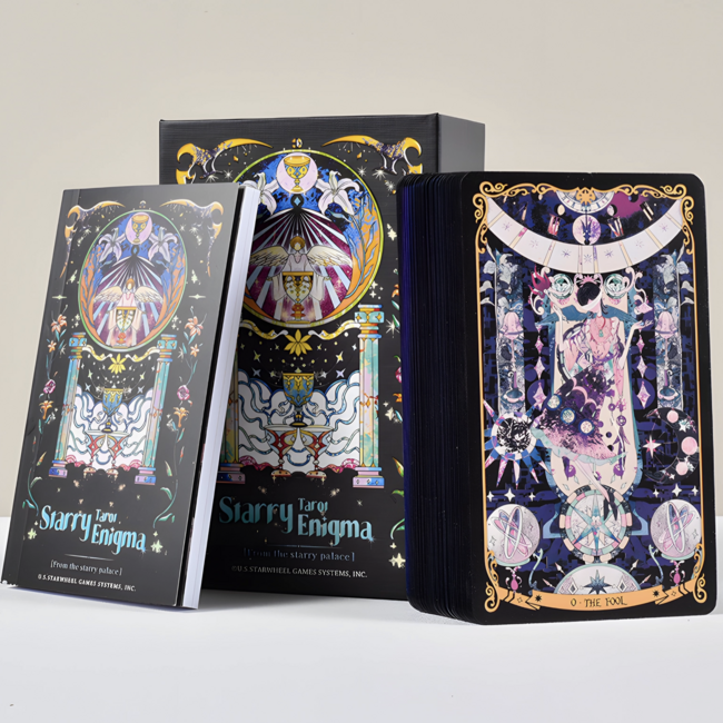 Starry Enigma Tarot: Deluxe Card Deck