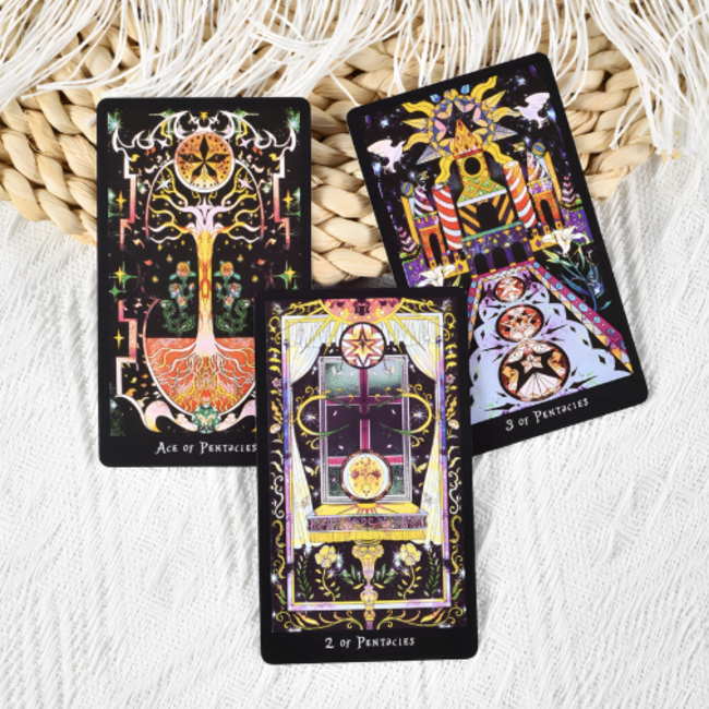 Starry Enigma Tarot: Deluxe Card Deck