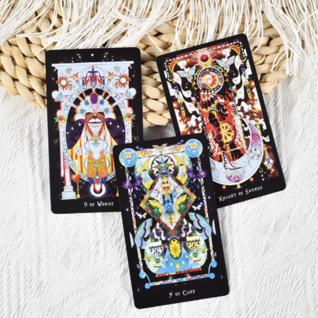 Starry Enigma Tarot: Deluxe Card Deck