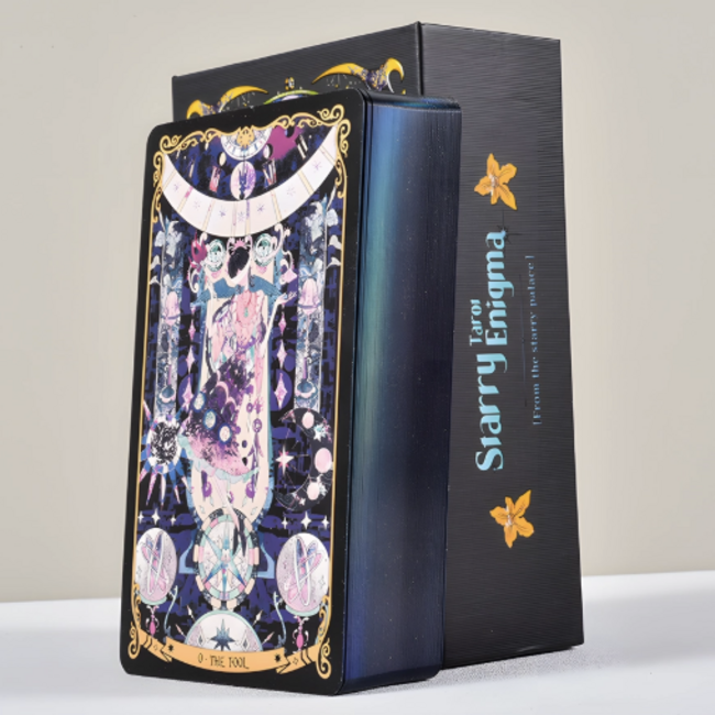 Starry Enigma Tarot: Deluxe Card Deck