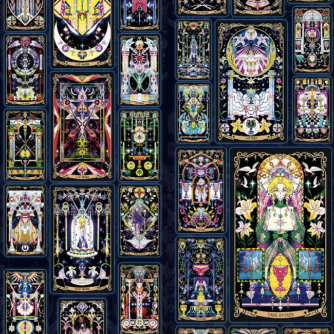 Starry Enigma Tarot: Deluxe Card Deck