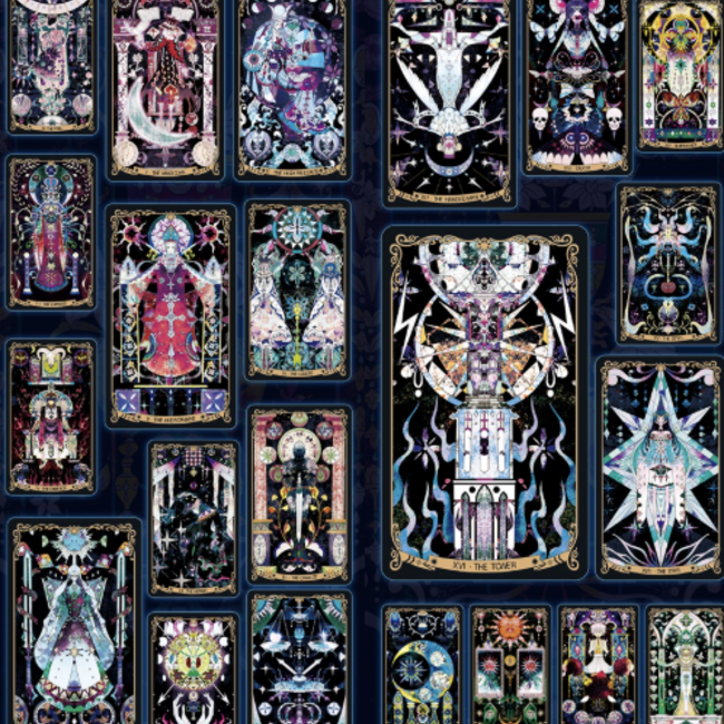Starry Enigma Tarot: Deluxe Card Deck
