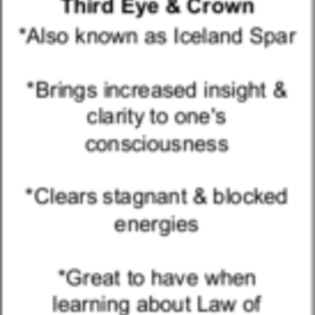 Optical Calcite Iceland Spar - Cubes