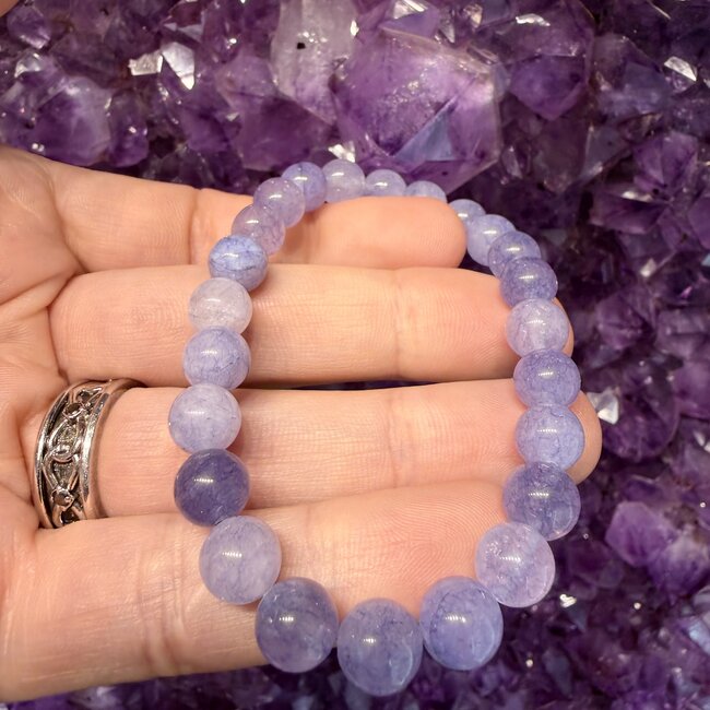 Blue Angel Jade Bracelets - 8mm