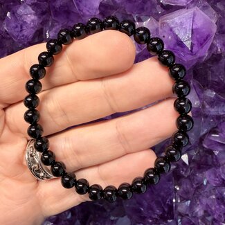 Black Azeztulite Bracelets - 6mm