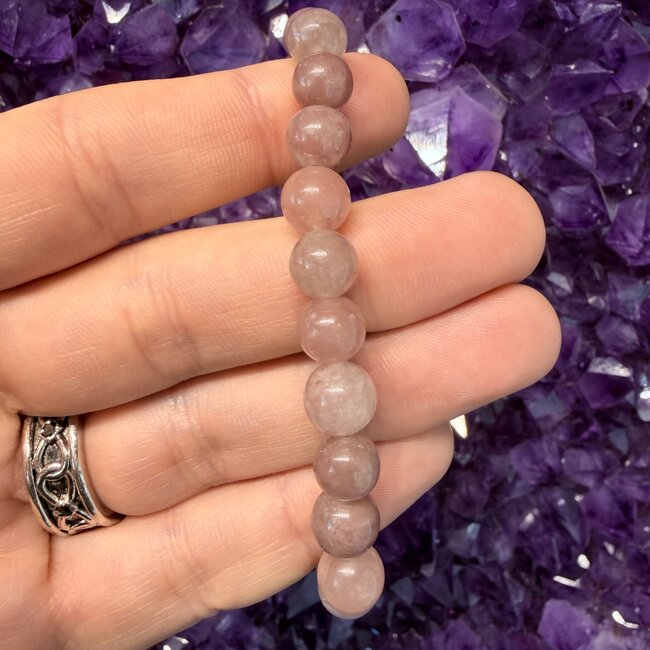 Lithium Quartz Bracelets - 8mm