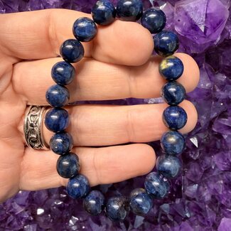 Blue Velvet Sugilite (Richterite) Bracelets - 9mm
