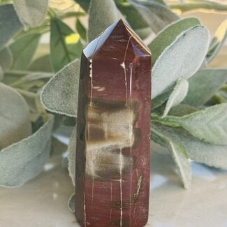 Petrified Wood Tower Point Generator - Medium (3 - 4")