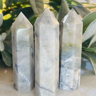 Afghanite (Afghan Lapis) Tower Point Generator - Large 3-5"